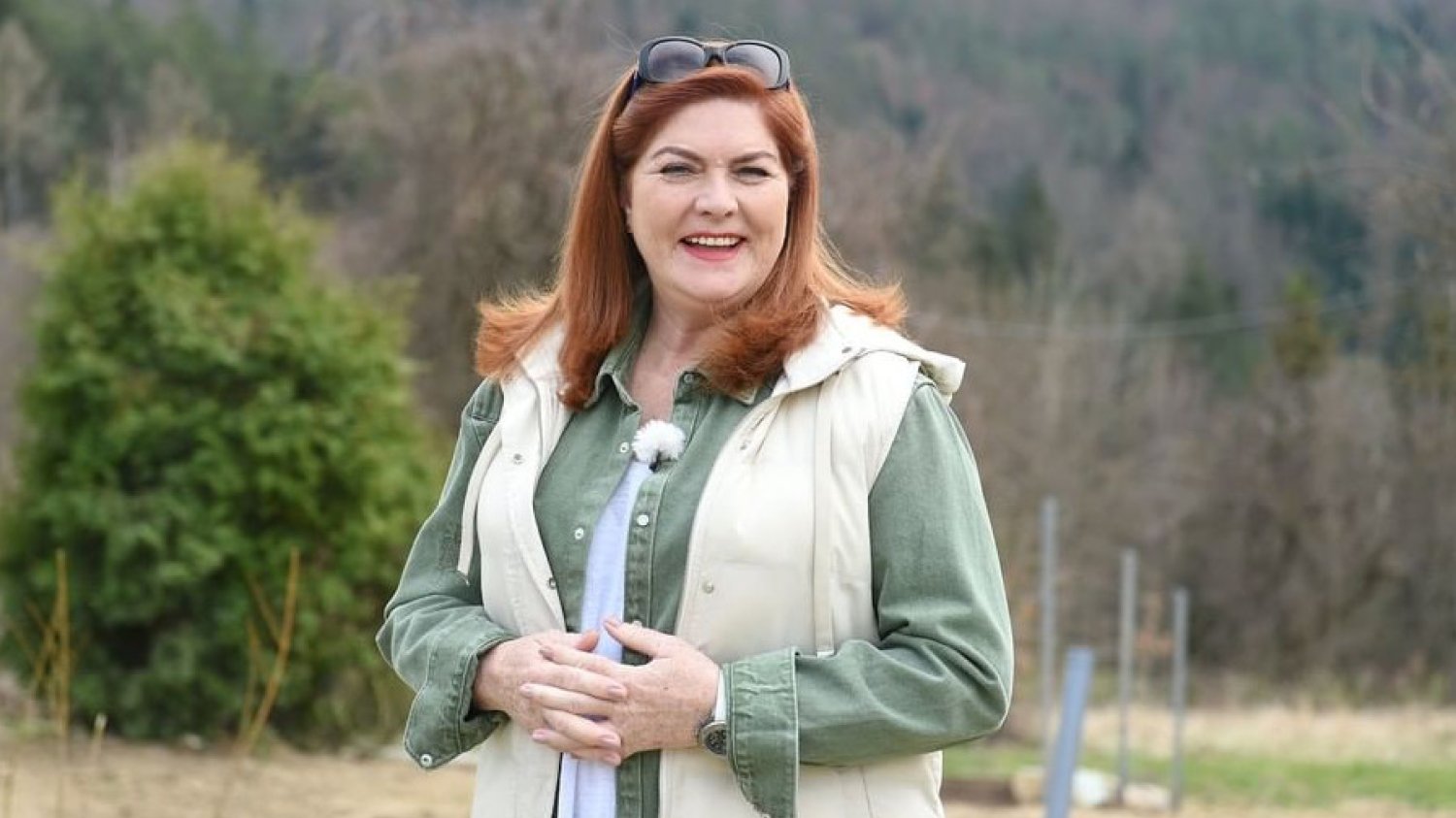 Katarzyna Dowbor w programie "Nasz nowy dom"