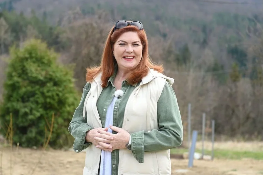 Katarzyna Dowbor w programie "Nasz nowy dom"