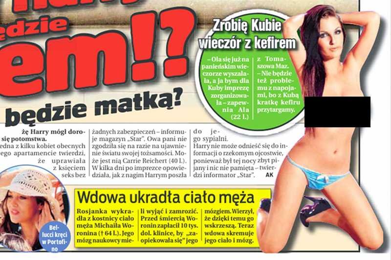Takie zdjęcia powinny zniknąć z tabloidów?