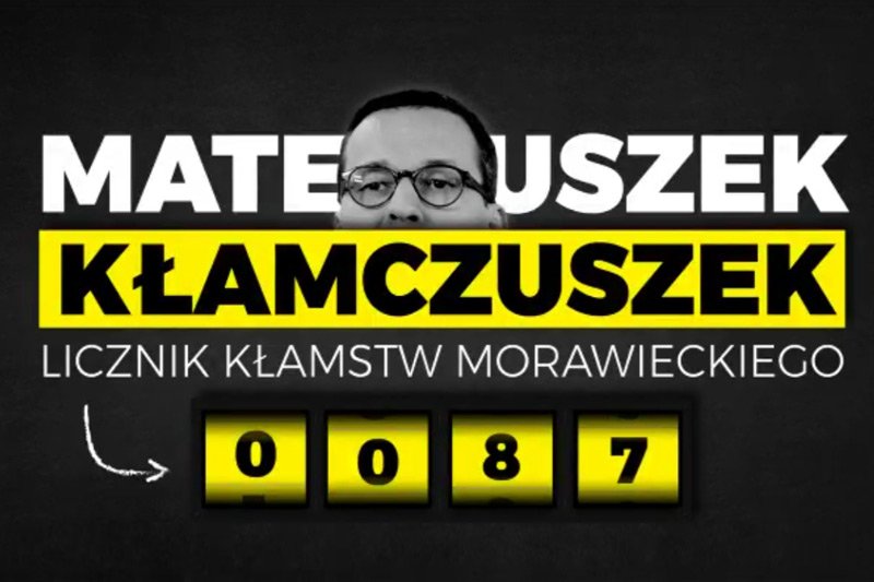 PSL na Twitterze uruchomiło "Licznik kłamstw Morawieckiego". Na starcie naliczył on już 87 pozycji o początku kampanii samorządowej.
