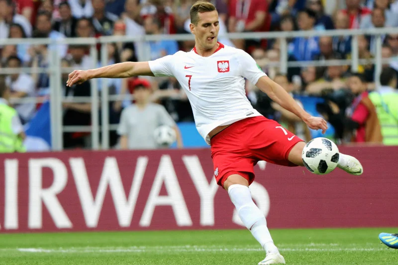 Arkadiusz Milik był w trakcie meczu z Senegalem bardzo nerwowy.