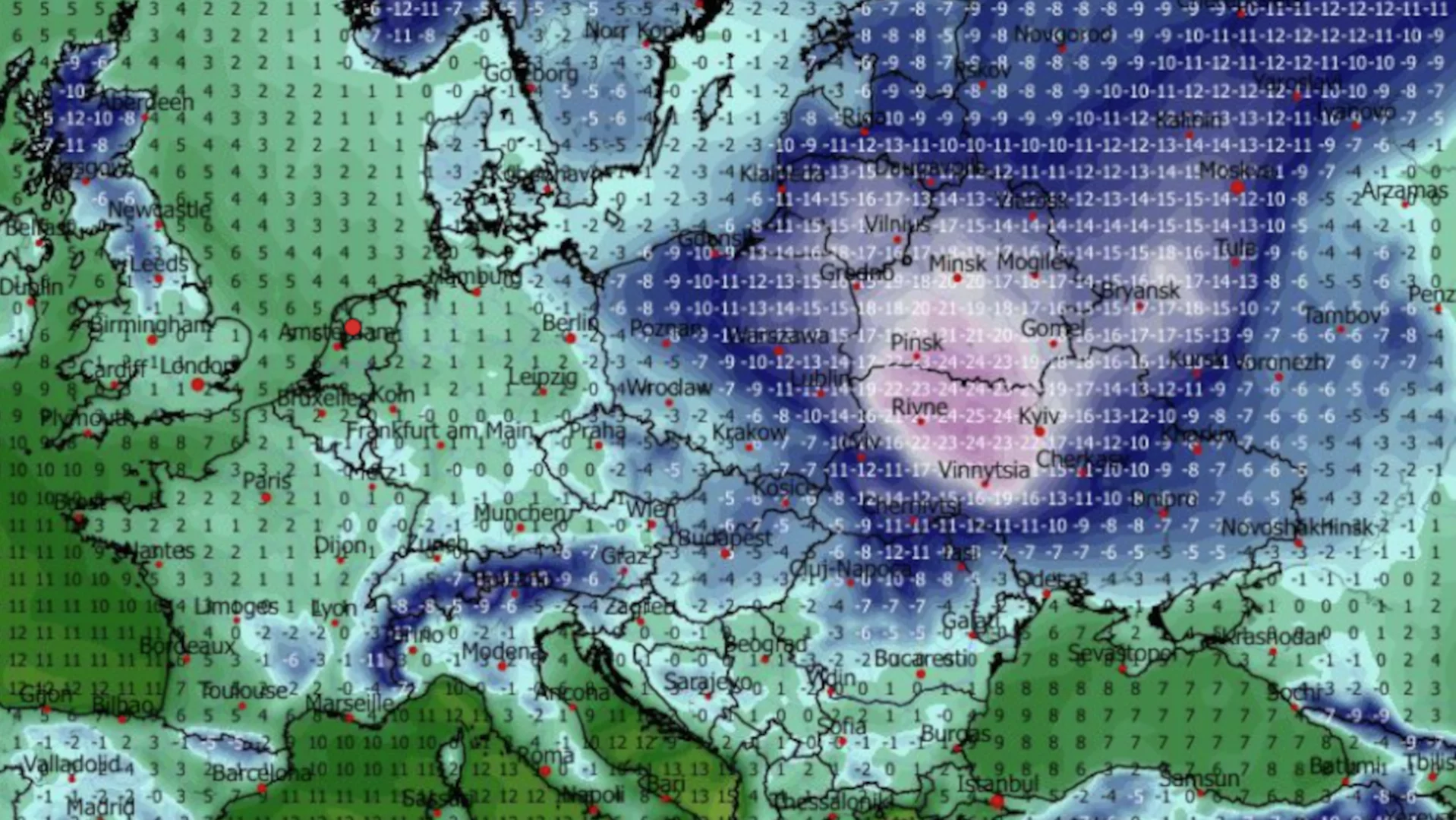 Patrzę w prognozę, a tam -22 stopnie. Syberyjski mróz puka już w szybę