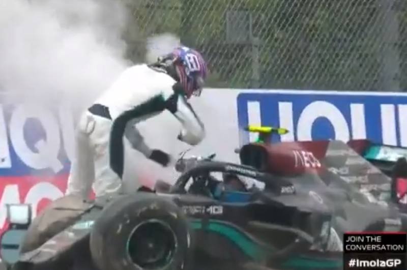 Formuła 1. Grand Prix Włoch. Wzajemne pretensje Russella i Bottasa.