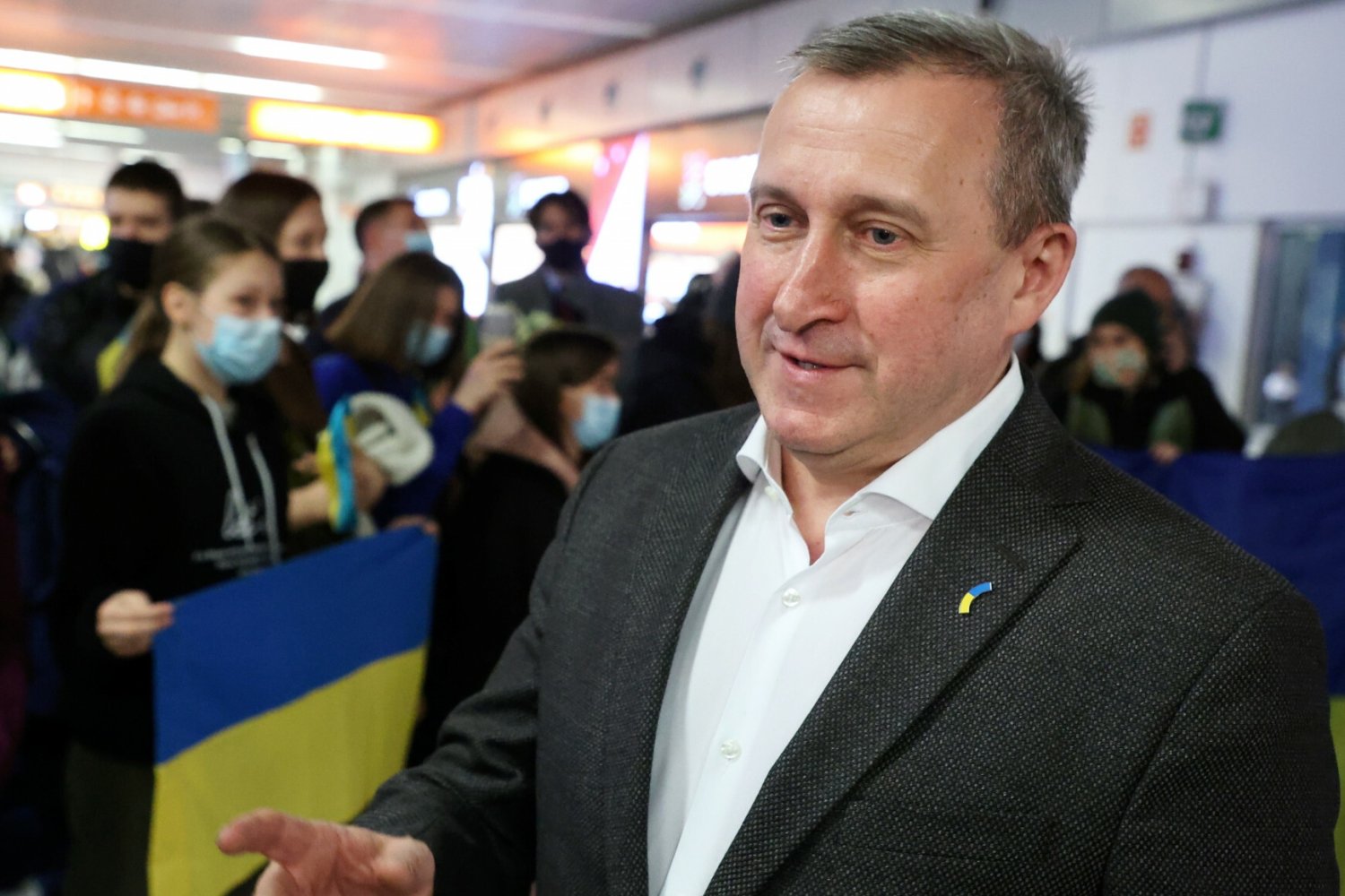 Ambasador Ukrainy odebrał w czwartek nagrodę dla prezydenta Zełenskiego