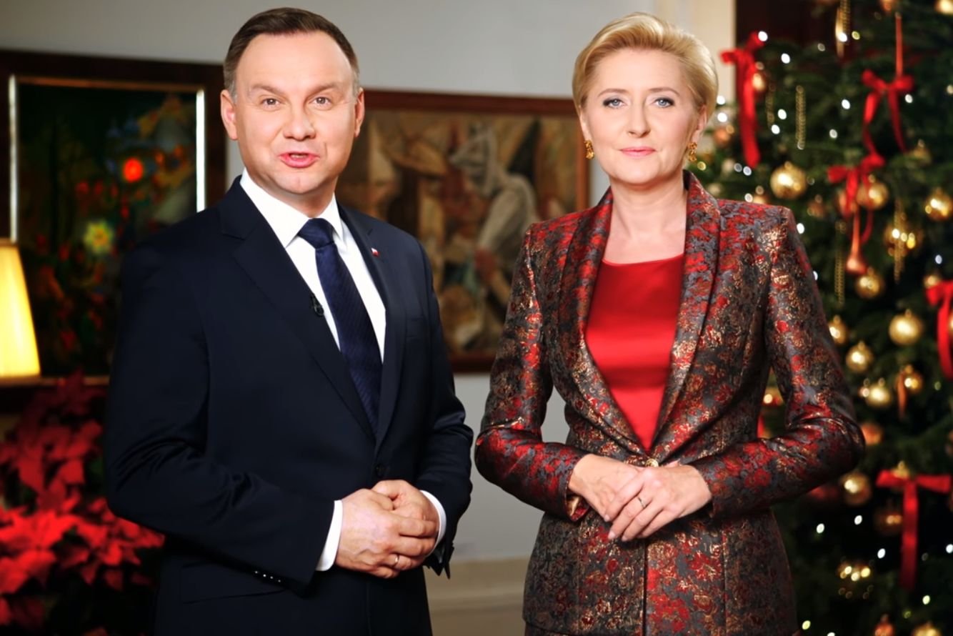 Para prezydencka złożyła tradycyjne życzenia świąteczne.