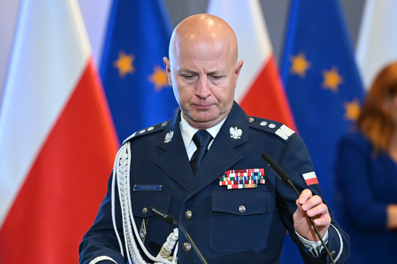 Komendant Główny Policji Jarosław Szymczyk