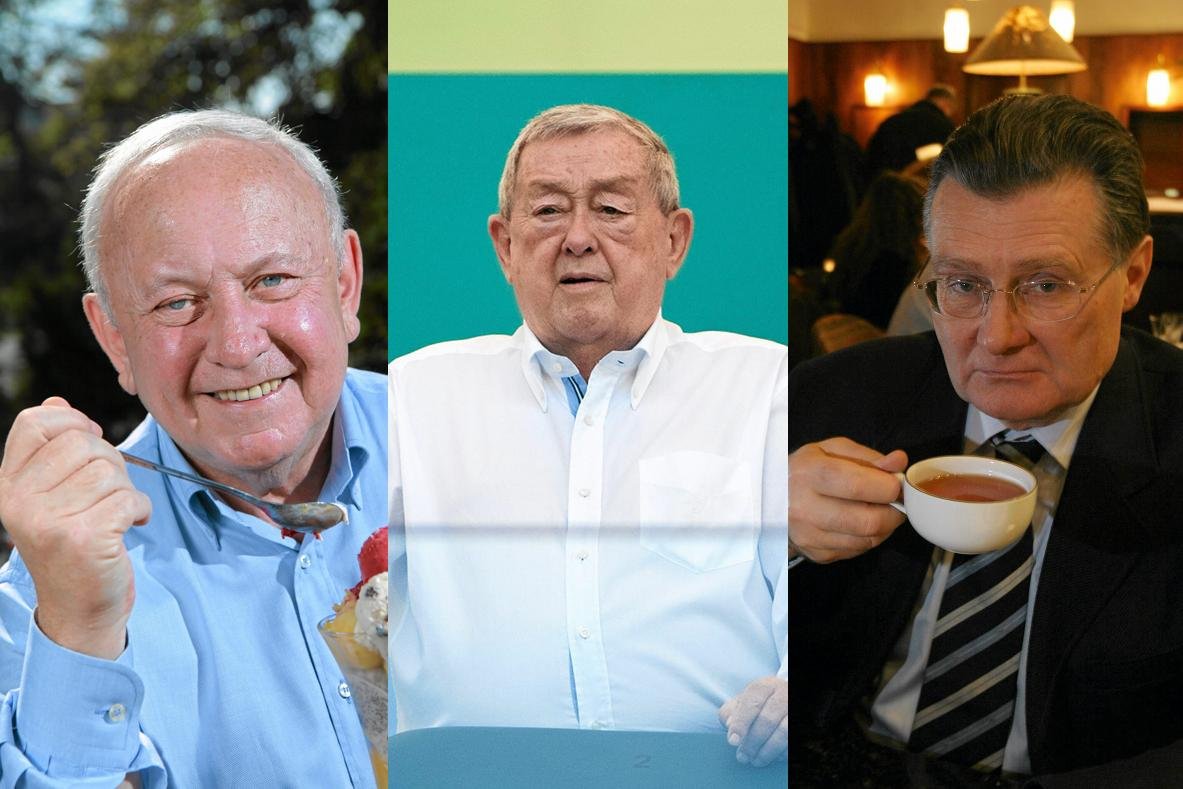 Biznesowi seniorzy ani myślą o przejściu na emeryturę. Na zdj. od lewej Zbigniew Grycan, Mariusz Walter i Andrzej Blikle