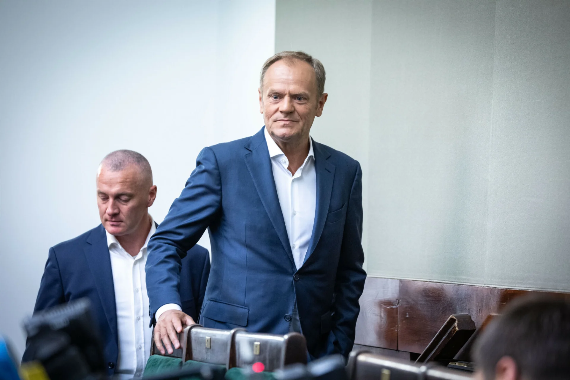 Donald Tusk, przewodniczący Platformy Obywatelskiej.