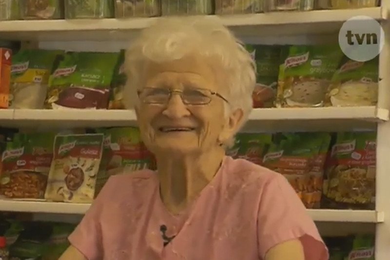 94-latka z Wodzisławia Śląskiego jest prawdopodobnie najstarszą ekspedientką w Polsce