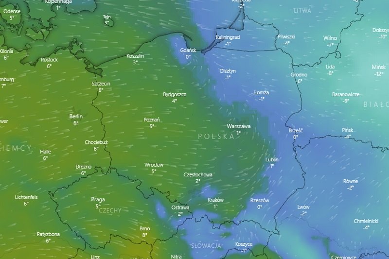 Do Polski nadciąga duże ocieplenie.