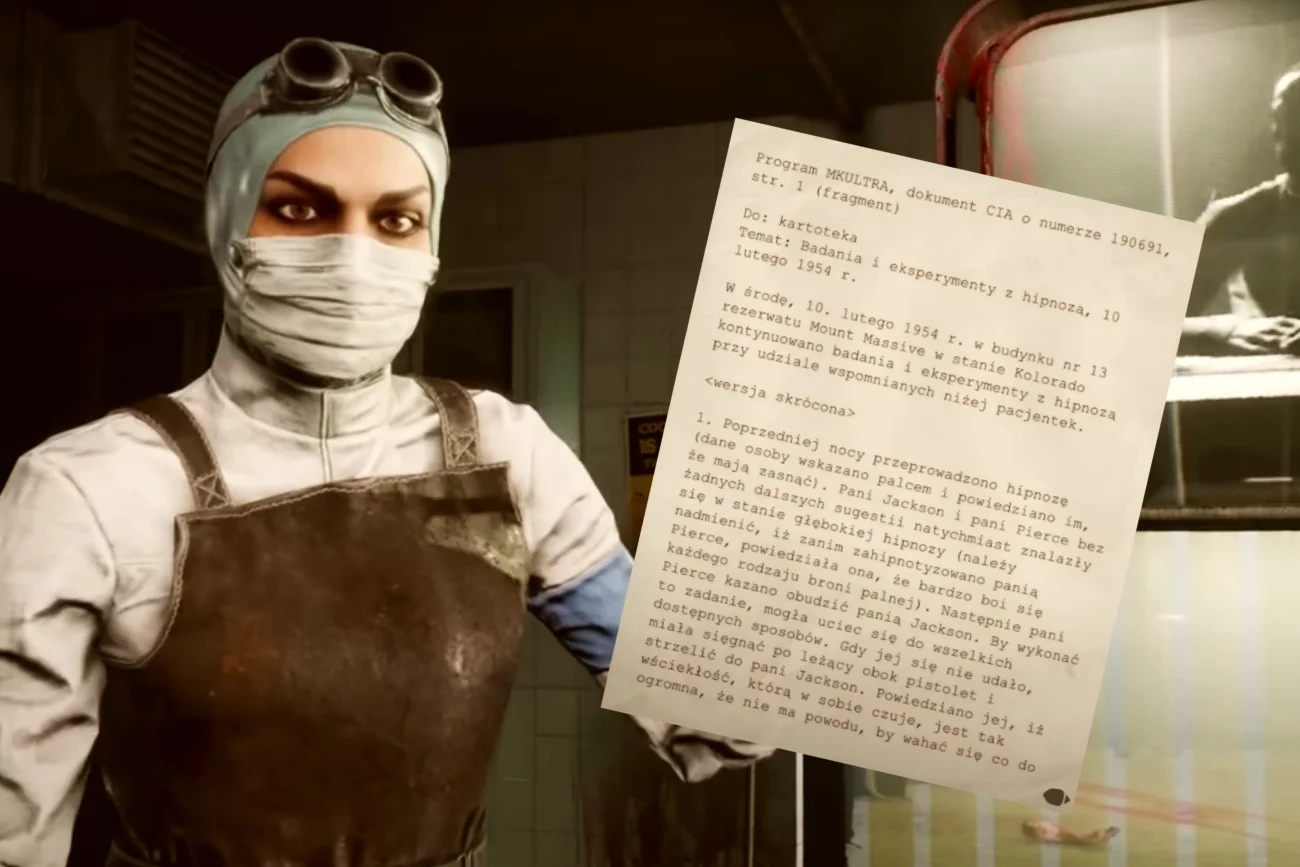 Seria gier "Outlast" inspirowała się kontrowersyjnym projektem MK-Ultra z czasów zimnej wojny. Seria gier "Outlast" inspirowała się kontrowersyjnym projektem MK-Ultra z czasów zimnej wojny.