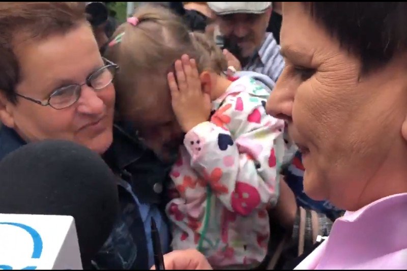 Beata Szydło odwiedziła Węgrów. Kobiety dziękowały jej za program 500 plus.