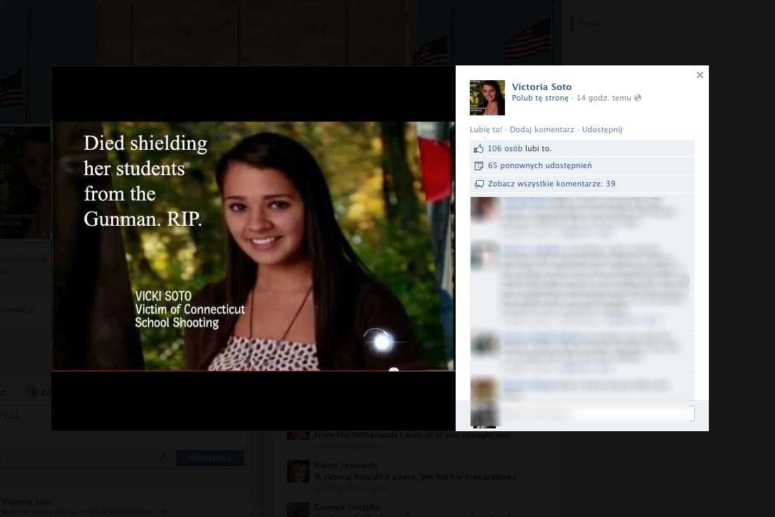 Victoria Soto, 27-letnia nauczycielka, która oddała życie, by ratować swoich uczniów.