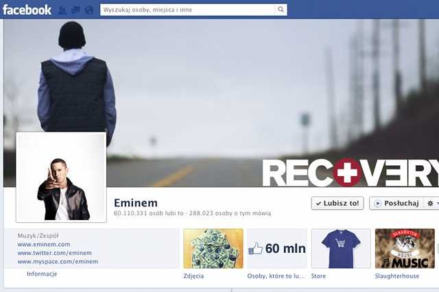 Eminem to pierwszy człowiek, który zgarnął taką rzeszę fanów