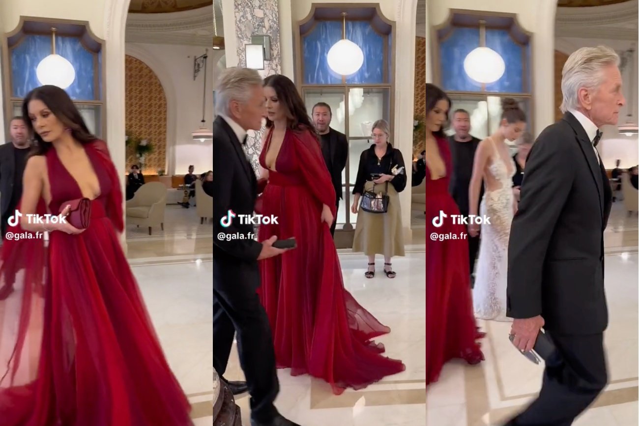 Cannes 2023: Douglas hejtowany za to, jak potraktował Catherine Zeta-Jones