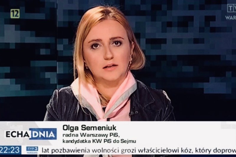Olga Semeniuk nie dostała się do Sejmu.