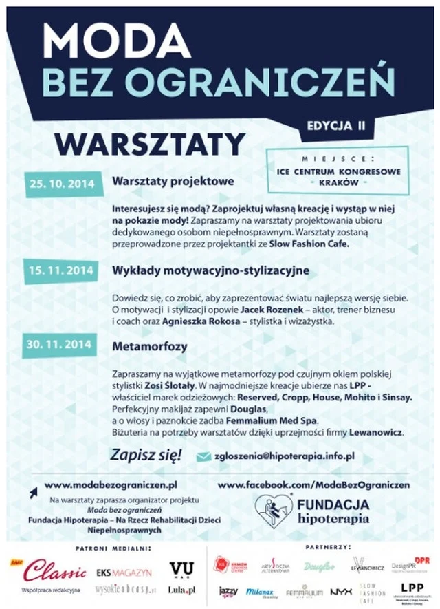 Pełna rozpiska wydarzenia.
