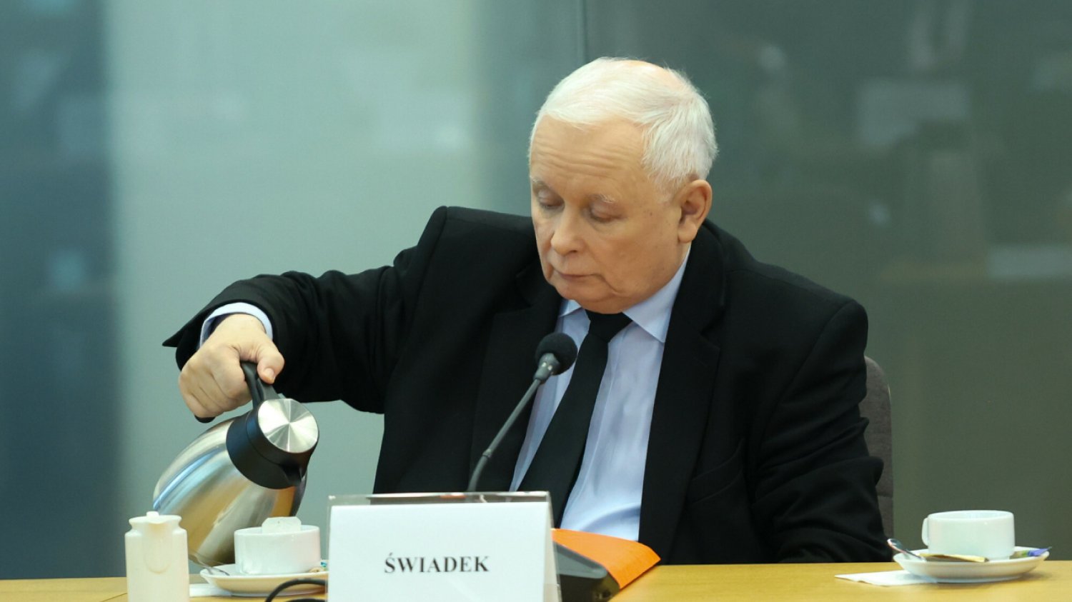 Jarosław Kaczyński przed komisją ds. wyborów kopertowych