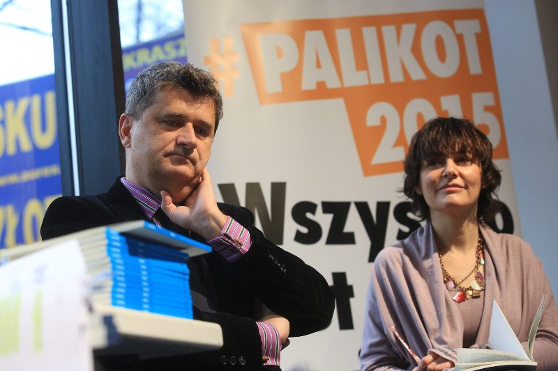 Kazimiera Szczuka wspiera Janusza Palikota.