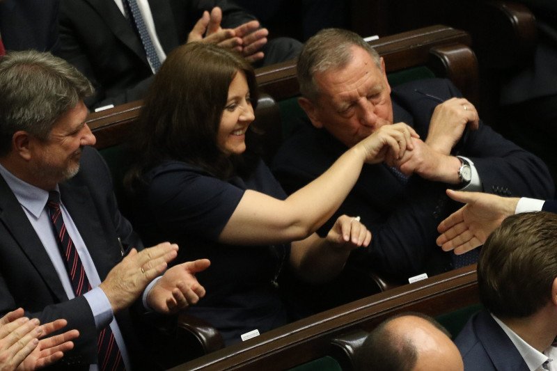 Po odwołaniu Jacka Kurskiego ze stanowiska prezesa TVP Joanna Lichocka rozczarowała część wyborców PiS.