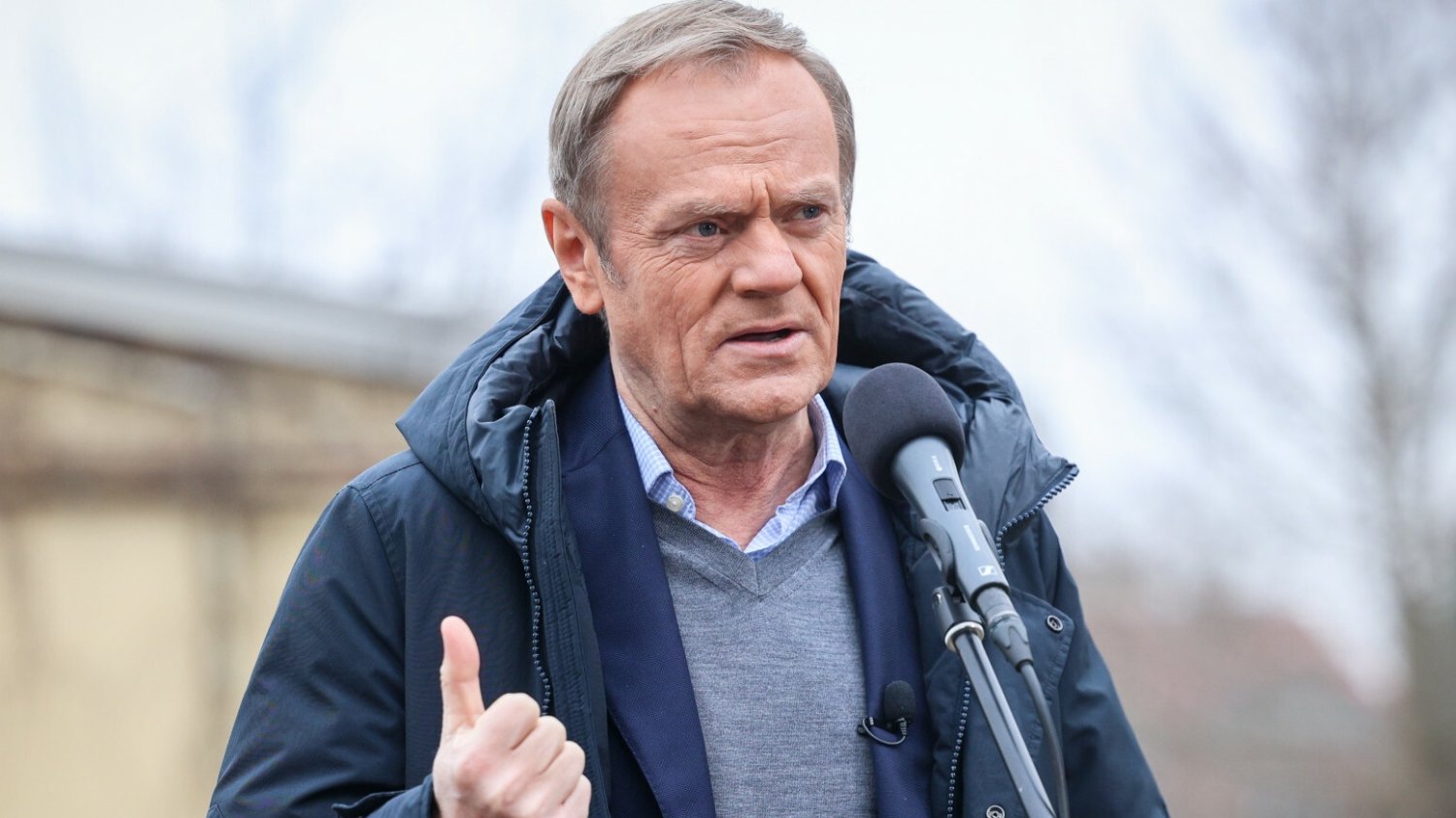 Lider PO musiał zmienić plan wizyt, gdyż jeden z przedsiębiorców otrzymywał pogróżki.