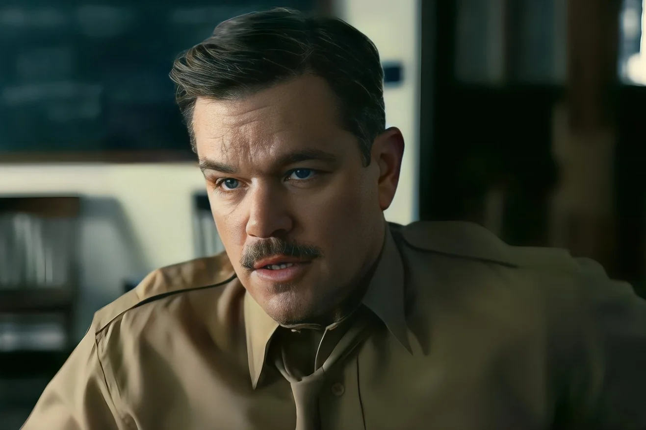 Matt Damon jako Leslie Groves, Oppenheimer Matt Damon jako Leslie Groves