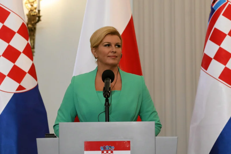 Prezydent Chorwacji kilka lat temu została pomylona z żoną znanego rapera.