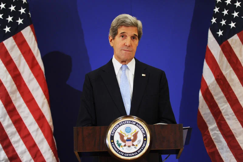 Sekretarz Stanu John Kerry zapewnił, ze USA przyjmie 100 tysięcy uchodźców.