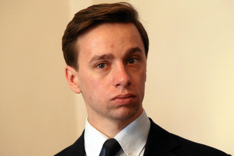 Krzysztof Bosak zdziwił się, że w daniu bez mięsa nie zaproponowano mu ryby.