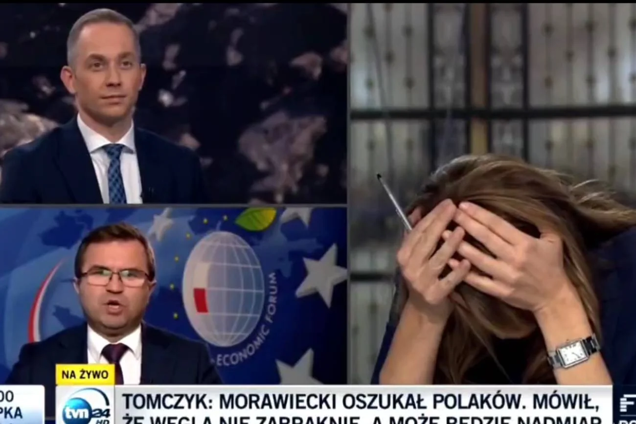 Katarzyna Kolenda-Zaleska łapie się za głowę po odpowiedzi posła Prawicy