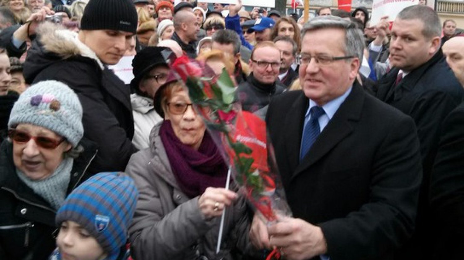 Po wizycie w Japonii Bronisław Komorowski spotyka się z mieszkańcami Białegostoku.