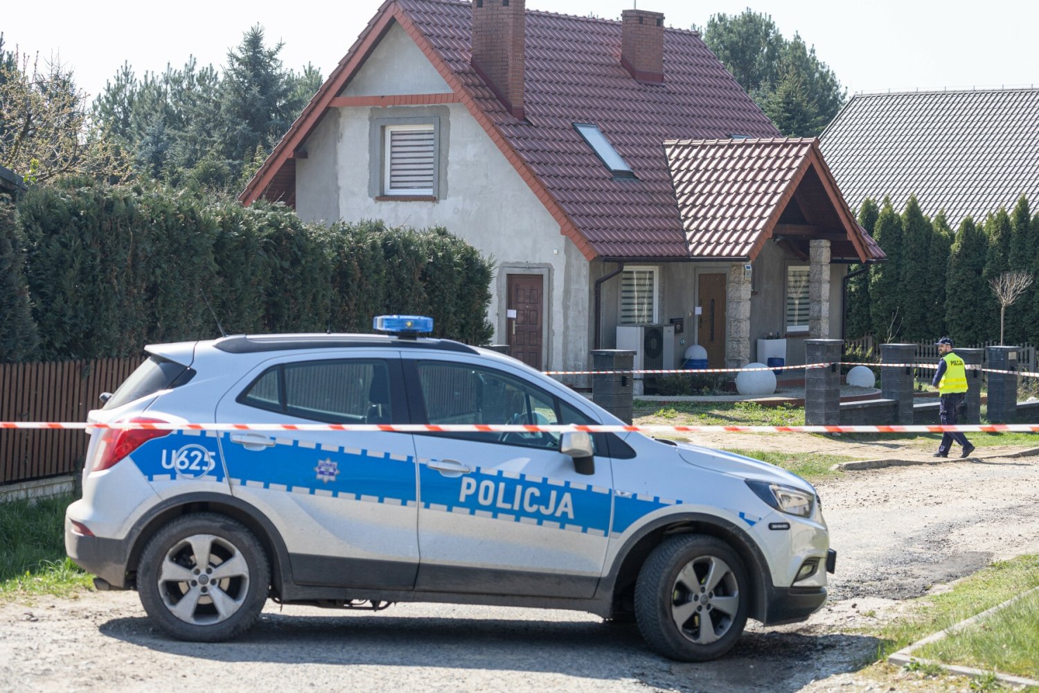 Miejsce zbrodni w Kobylej Górze.