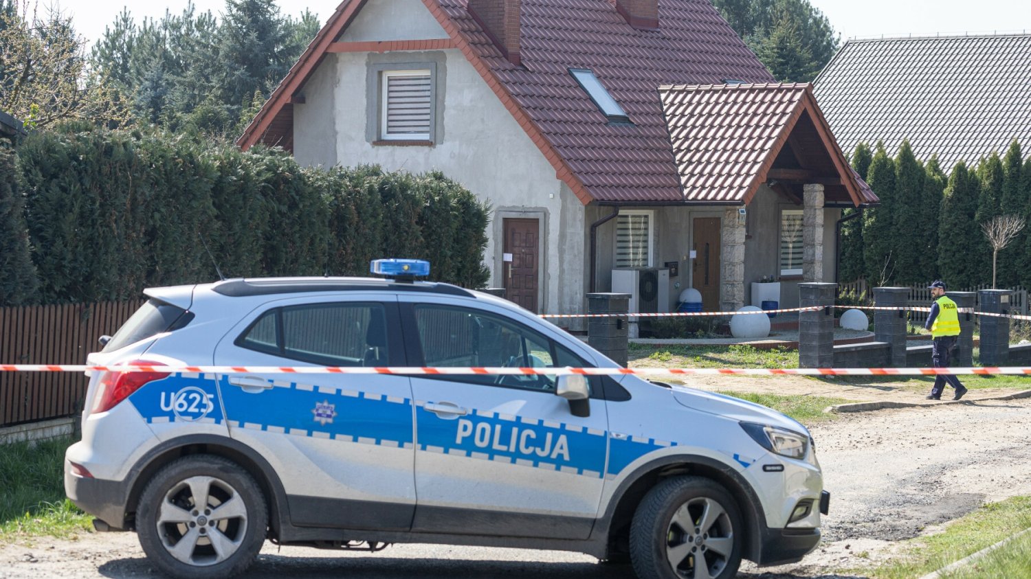Miejsce zbrodni w Kobylej Górze.