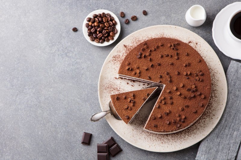 Ciasta z kawą są naprawdę pyszne!