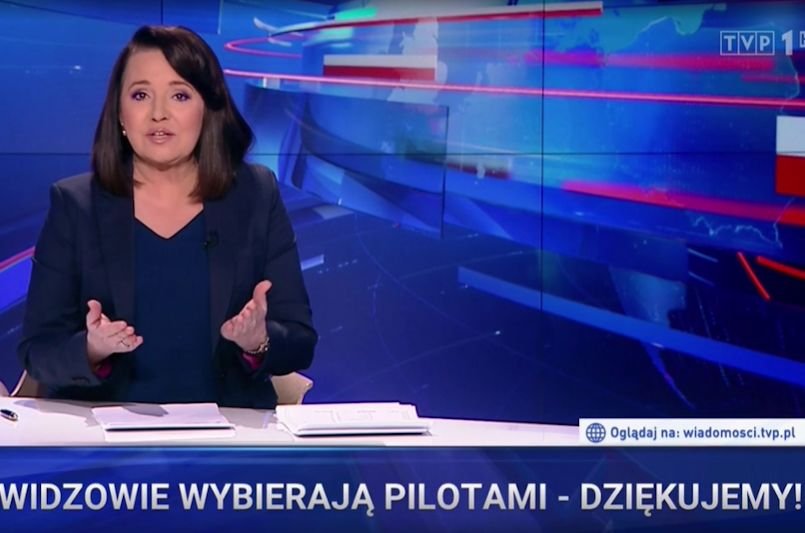 W "Wiadomościach" TVP pokazano materiał o wynikach plebiscytu "Telekamery 2021".