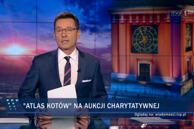 Słynny "Atlas kotów" wydało niemieckie wydawnictwo. Ale "Wiadomościom" udało się to ukryć.
