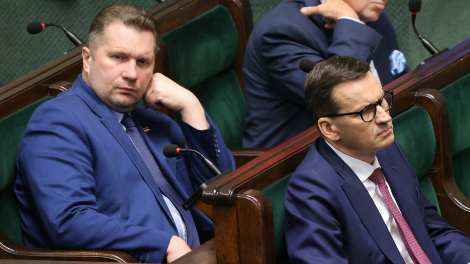 Przemysław Czarnek i Mateusz Morawiecki