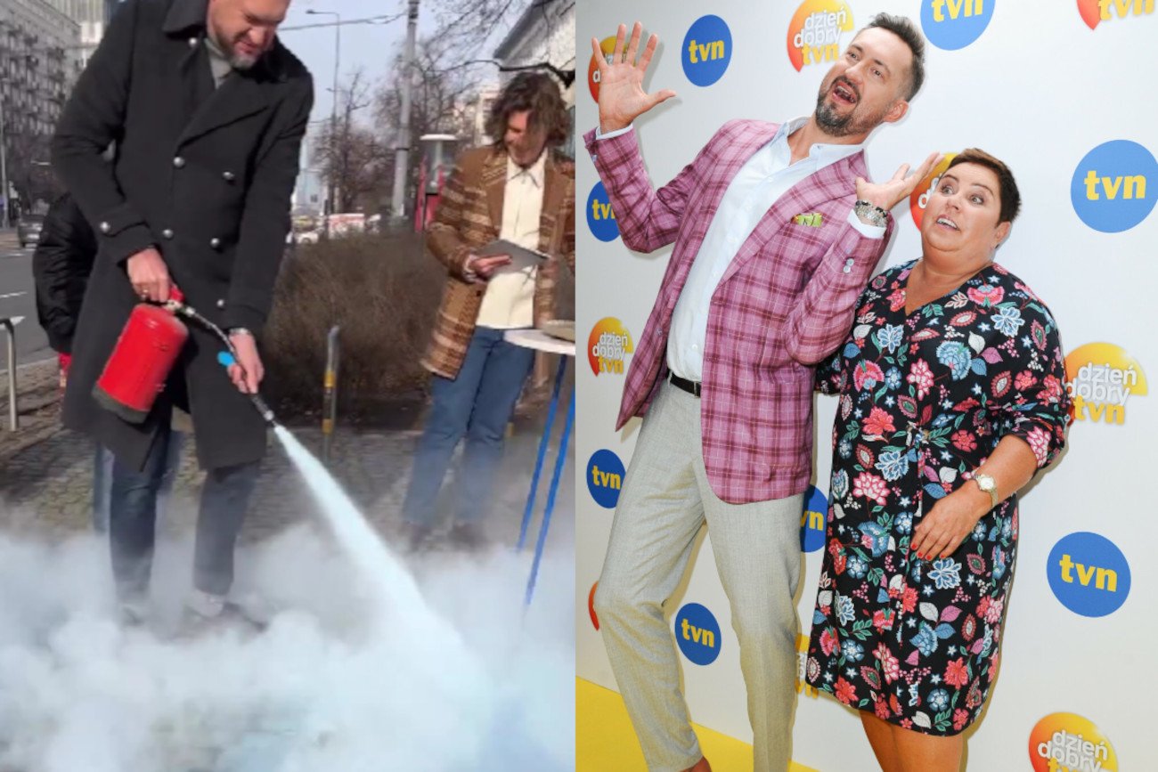 Zaskakujące sceny w "Dzień dobry TVN".