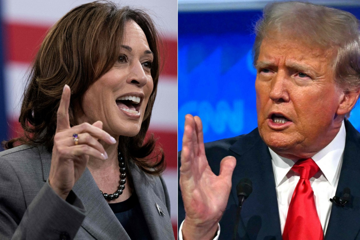 Sztab Trumpa odleciał. Dziwna reakcja na wybór wiceprezydenta Harris.