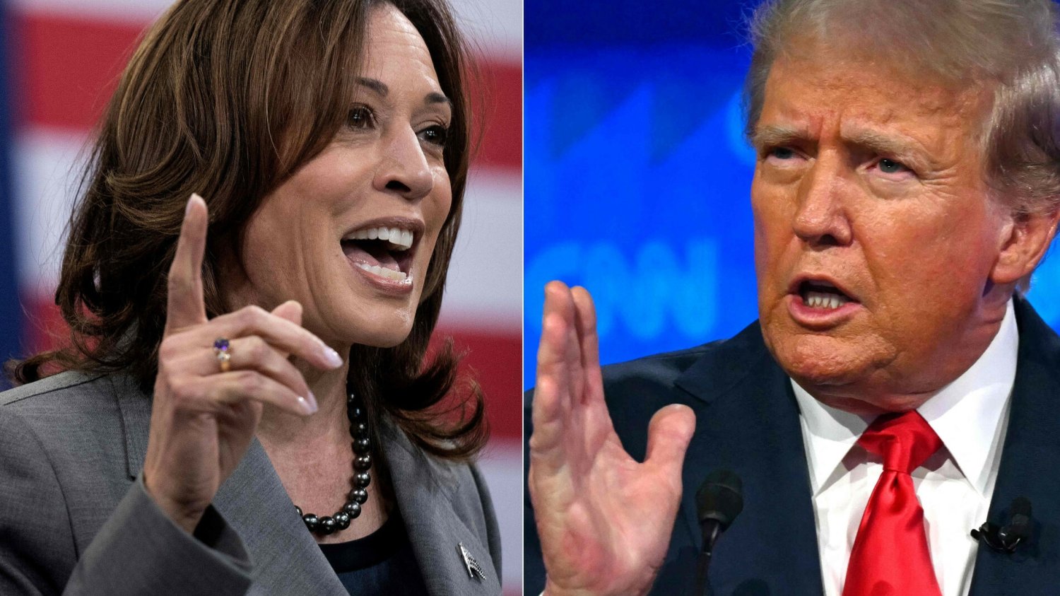 Sztab Trumpa odleciał. Dziwna reakcja na wybór wiceprezydenta Harris.