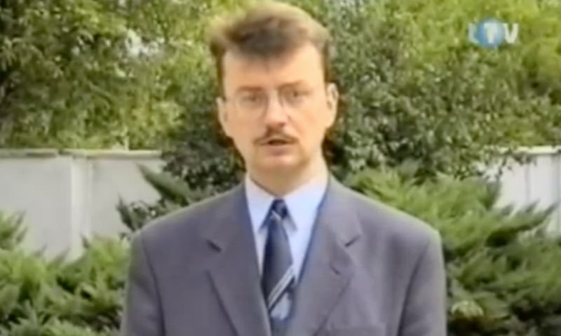 Mariusz Błaszczak jeszcze jako rzecznik Urzędu Miasta w Legionowie