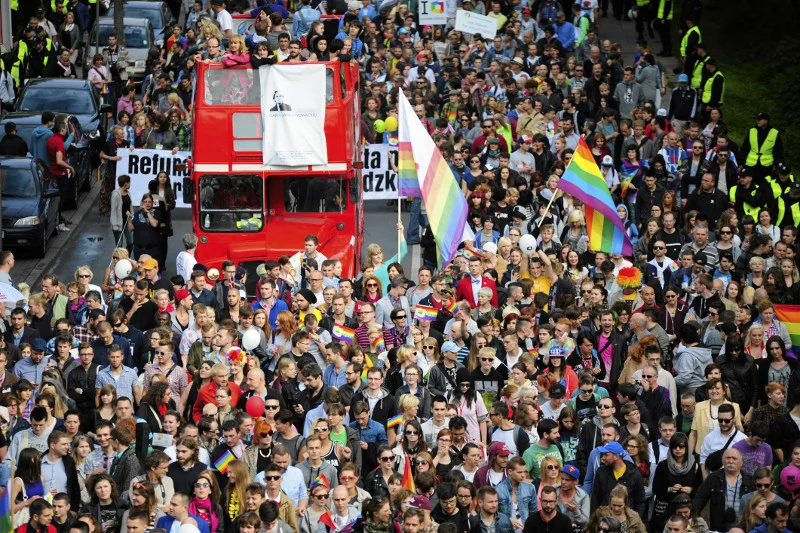 Warszawa. Parada Równości 2014