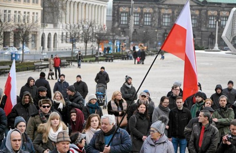 Partia KORWiN manifestowała dzisiaj w Poznaniu.