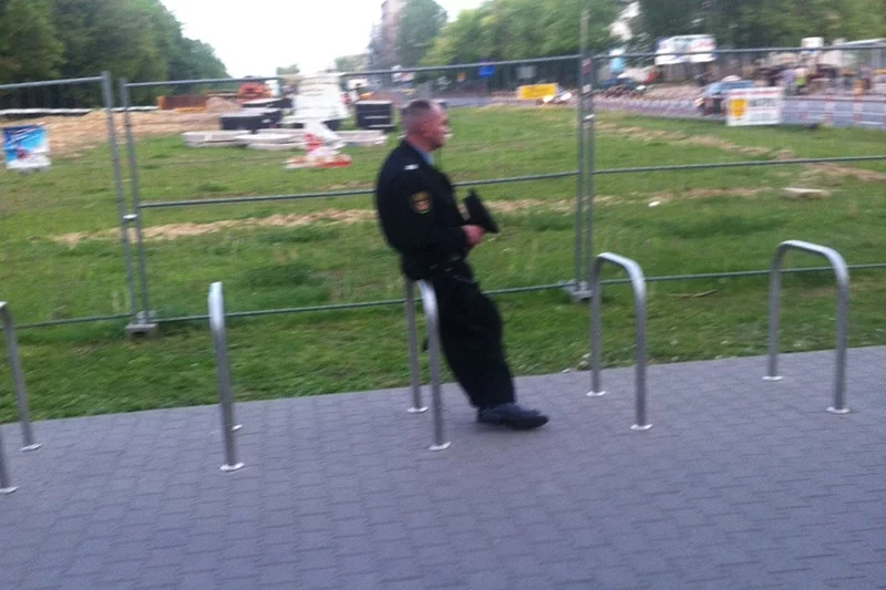 W tym przypadku strażników nie było widać na kilku stacjach metra