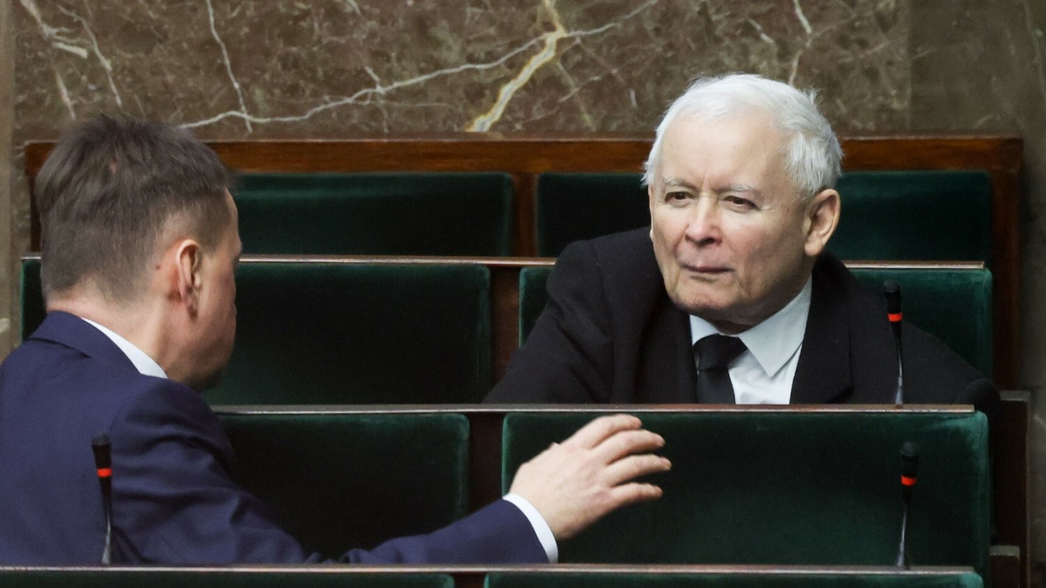 Prezes PiS Jarosław Kaczyński.
