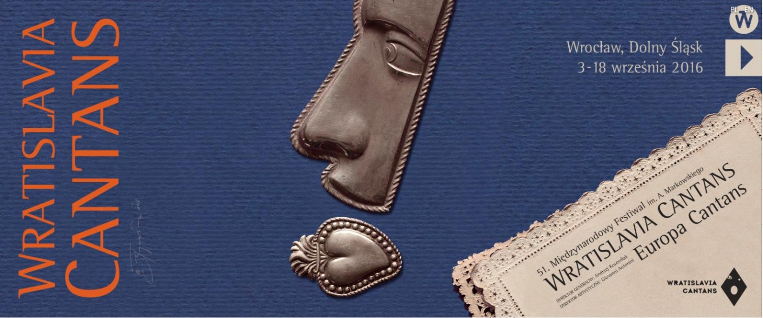 Jak zwykle piękny plakat zapowiada festiwal trwający w dniach 3 - 18 września