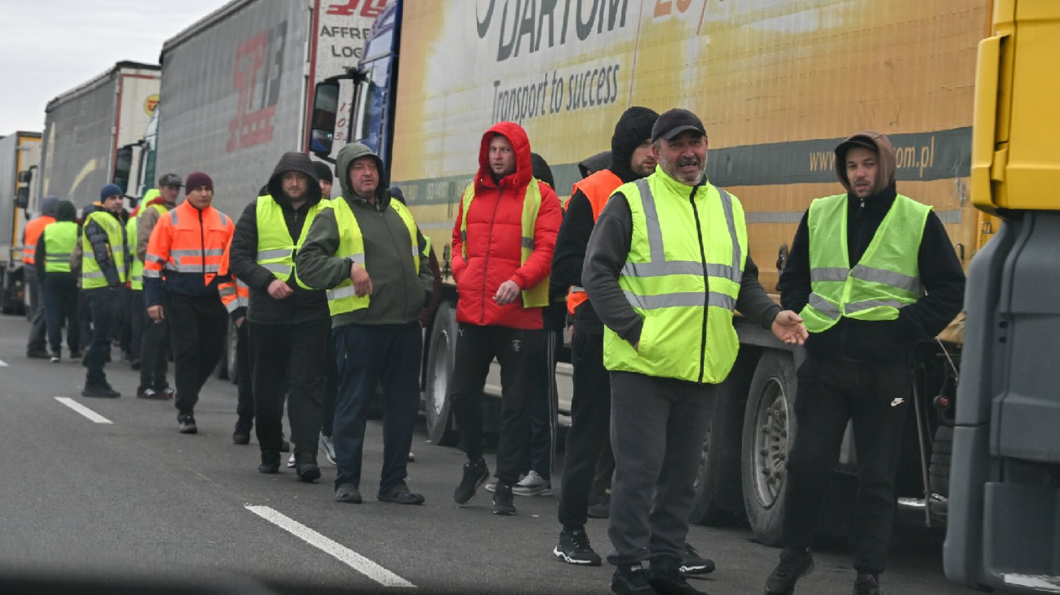 Minister Donalda Tuska rusza na granicę. Spotka się z protestującymi.