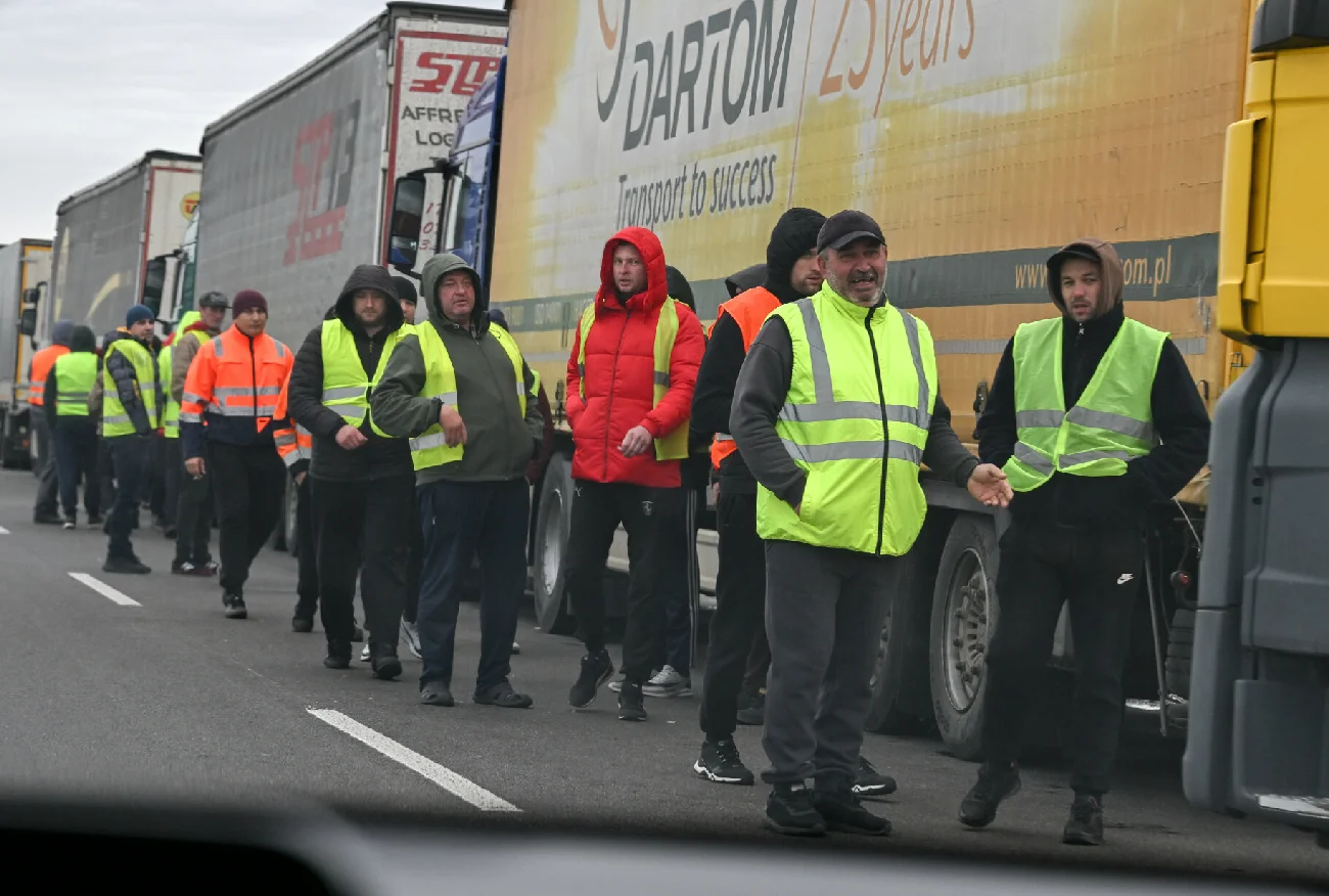 Minister Donalda Tuska rusza na granicę. Spotka się z protestującymi.