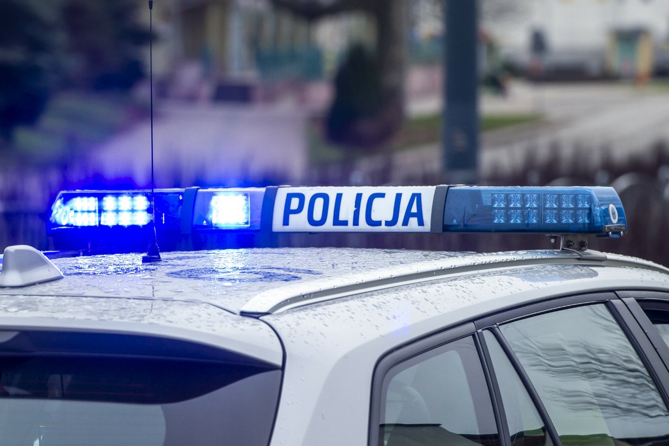 radiowóz ilustracja