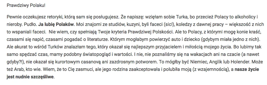 Fragment tekstu Gosi - autorki 'Rodzynek Sułtańskich'